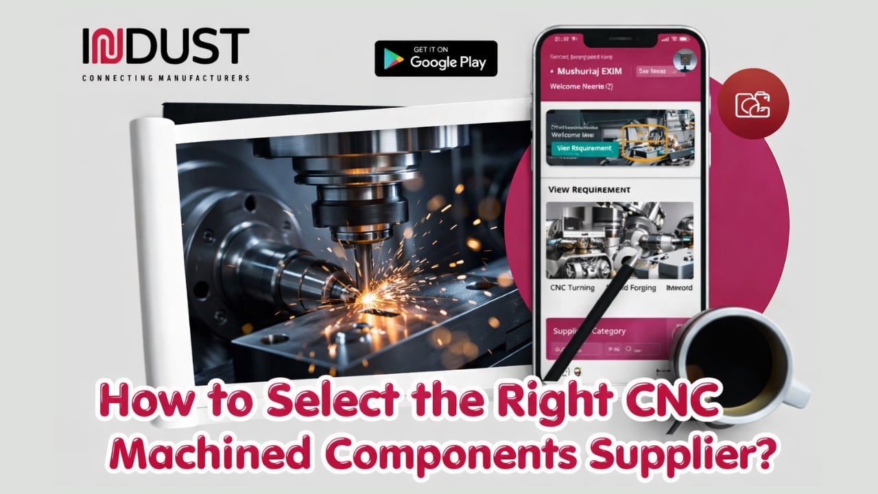 How to Select the Right CNC Machined Components Supplier?